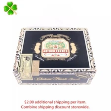 Arturo Fuente Pyramids Chateau Fuente Empty Wood Cigar Box 8.75" x 6.5" x 3.25"
