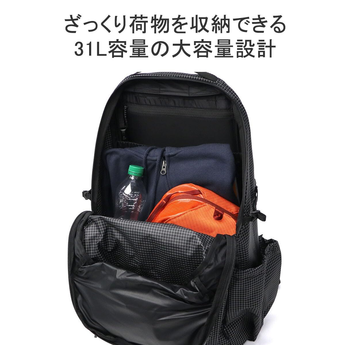 バッグ Transit Backpack One Black snow peak 31L Snow Peak] snow peak Transit Transit Backpack One Black