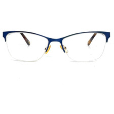Emozioni By Safilo EM 4032 068 Blue Brown Tortoise Eyeglasses Frames 135 H16895