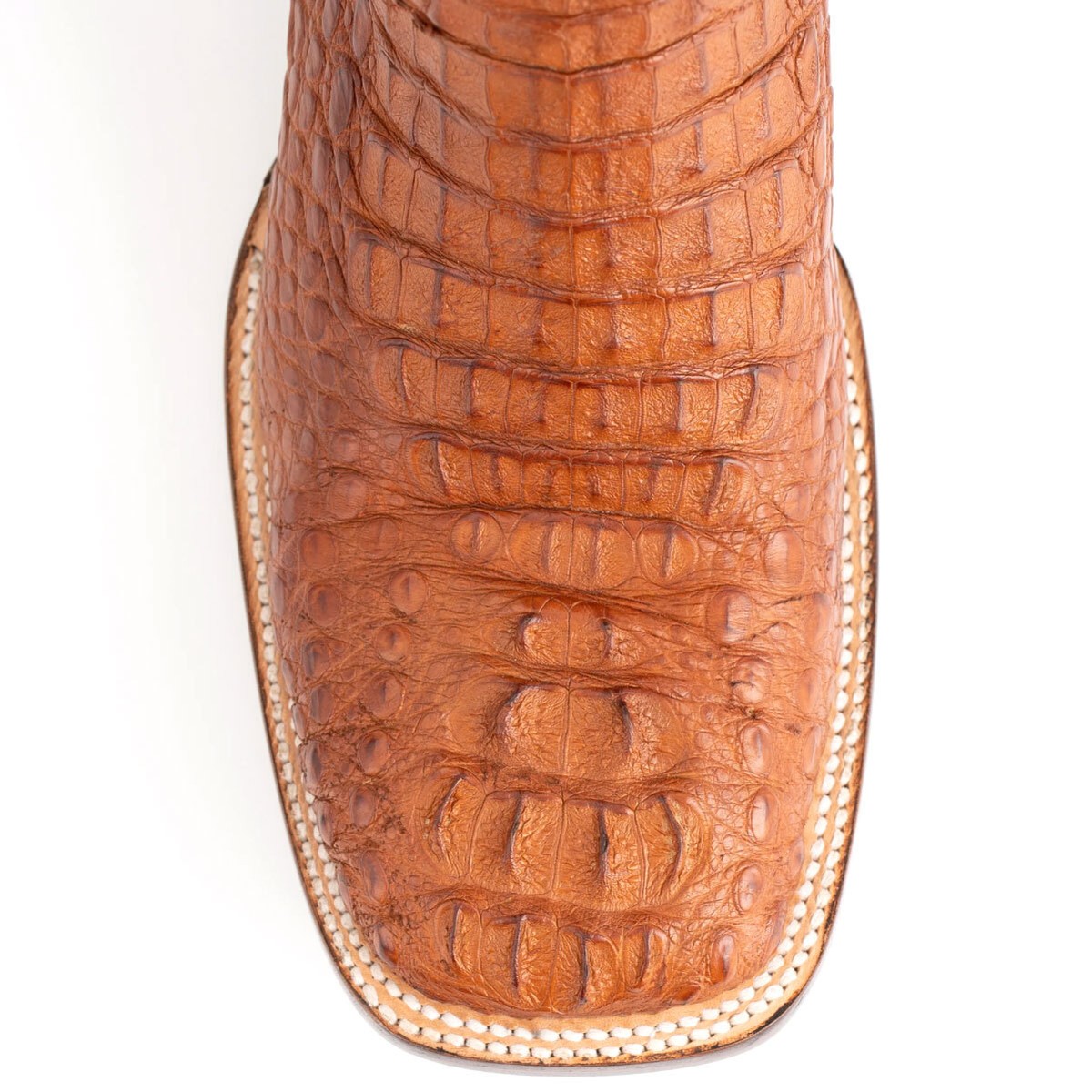 Ferrini ~ Vintage ~ Men’s 9 1/2 ~ Brown & Beige ~ Caiman Crocodile Leather Boots Ferrini ~ Vintage ~ Men main image 4