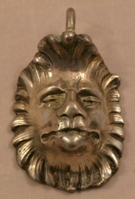 BIG XL LÖWEN Anhänger Silber 925 pendant silver Status Lionhead Löwenkopf 