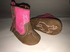 RISING STAR soft Cowgirl Boots * size 9-12 mo * soft soles (like crib shoes) — photo 2