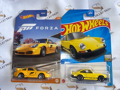 Hot wheels FORZA Porsche 911 GT3, Porsche 911 Carrera RS 2.7