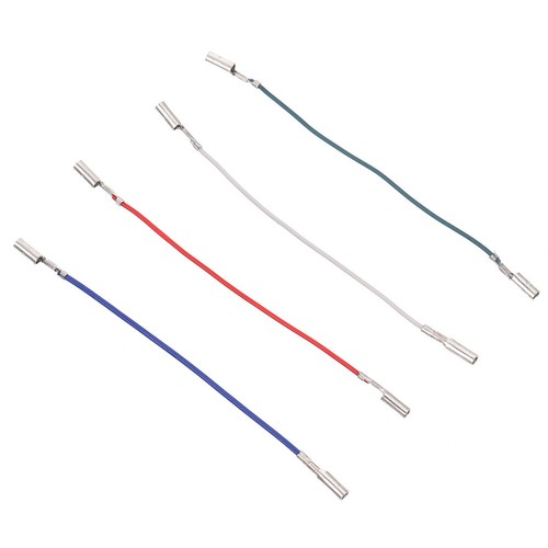 4 Pcs Phono Lead Wires Singer Line Child Turntable Stylus Plastic