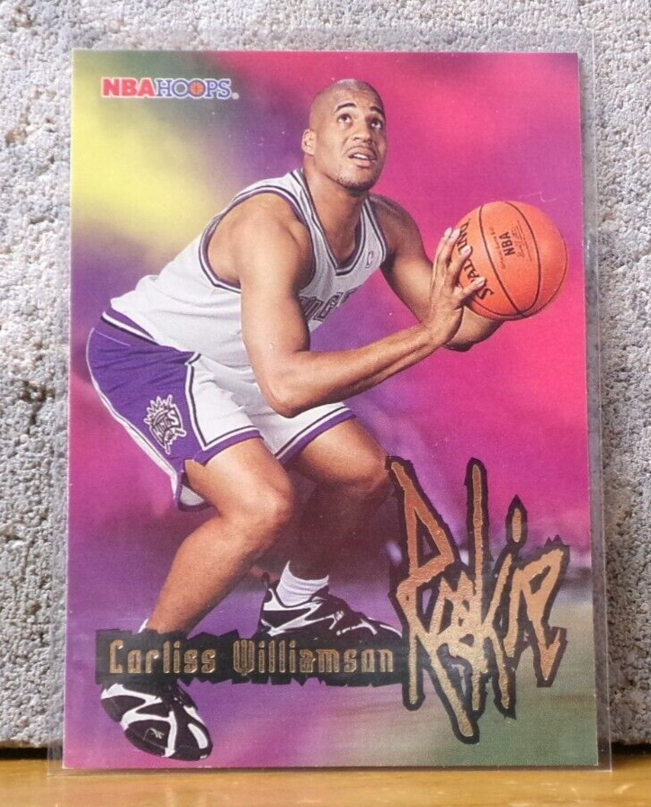 COOL BASKETBALL CARD CORLISS WILLIAMSON ARKANSAS - SACRAMENTO NBA