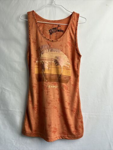 Planet Hollywood Acapulco Tank Top Official Size Small VGC - Foto 1 di 5