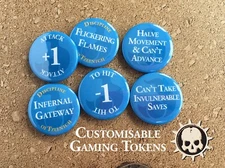 Tzeentch 2020 Token Sets - Spells, Traits & Artefact Warhammer Age of Sigmar