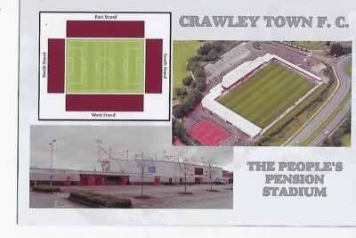 Crawley Town FC the Peoples Pension Stadium