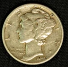 1942 Mercury Dime          (217-8)