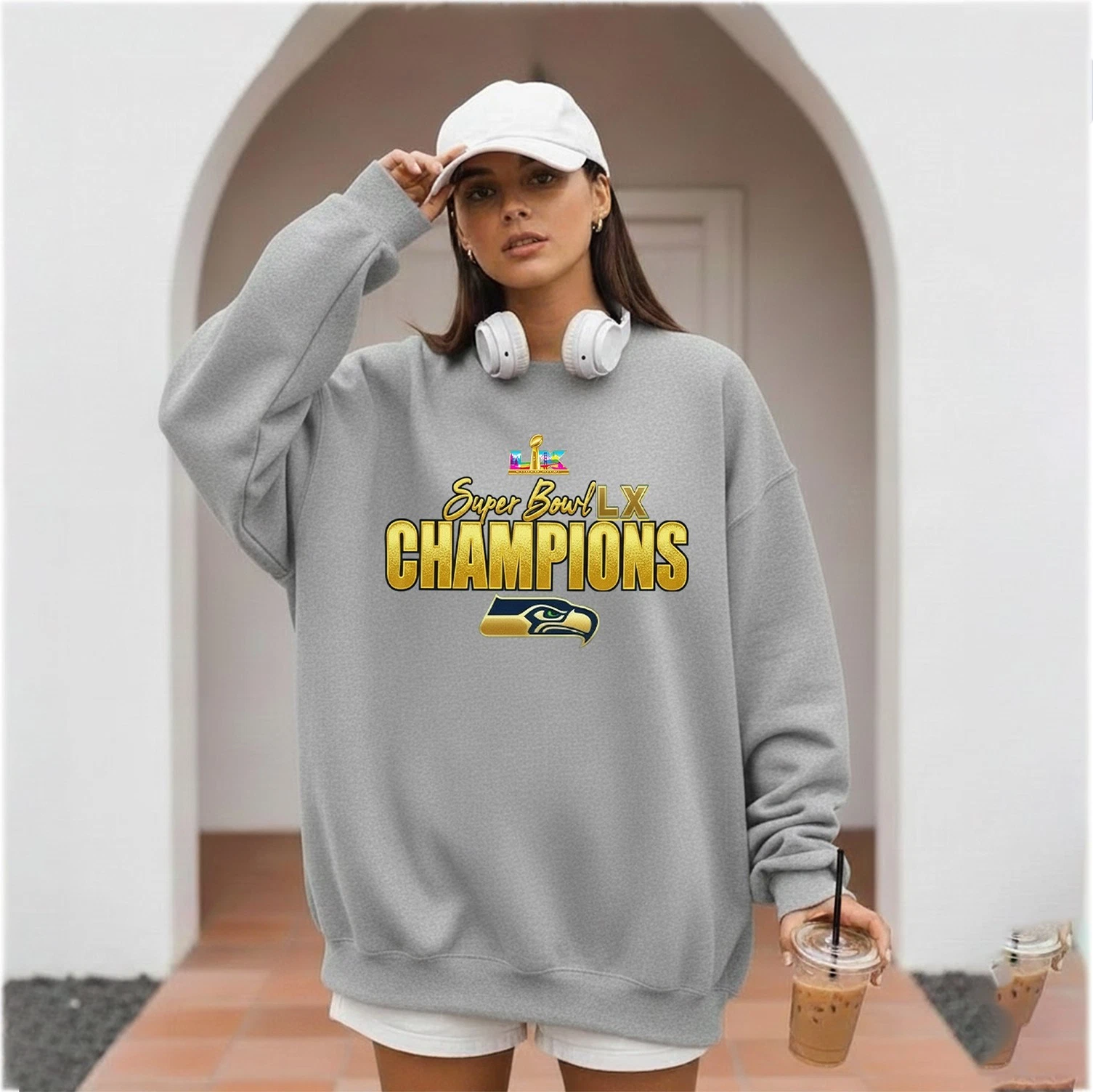 Seattle Seahawks 2025 2026 Super Bowl Champion Sweatshirt