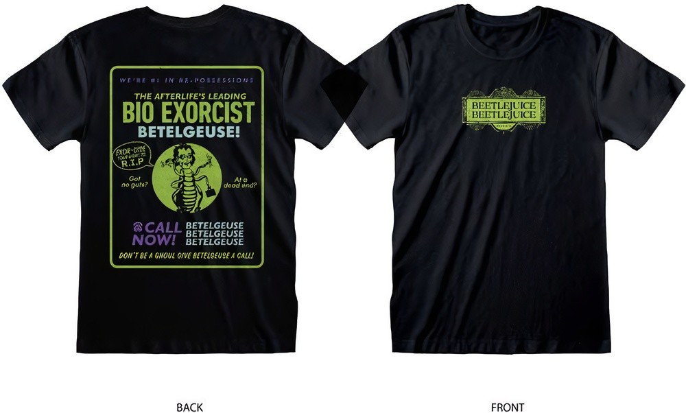 Beetlejuice 2 Bio Exorcist T-Shirt BTL08850TSB 6490₽