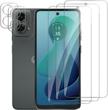 3 Pack Screen Protector for Motorola Moto G 5G 2024 2 Pack Camera Lens