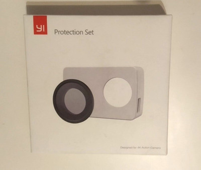 Yi Cam Kamera Protection Set Schwarz Zubehör Schutzhülle Linse