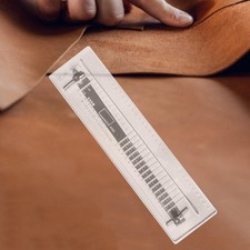 Règle De Coupe Plate En Cuir Pour Lanceur, Acrylique Haute Performance,