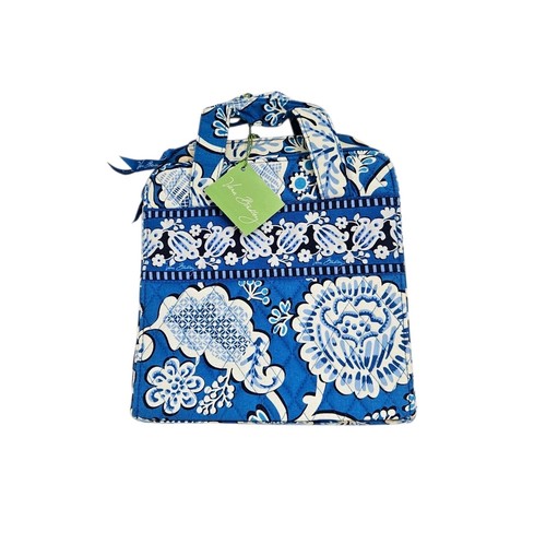 Vera Bradley Blue Lagoon Tech Organizer Travel Case