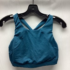 All In Motion LARGE Support Racerback Bra Deep Teal Running Sports