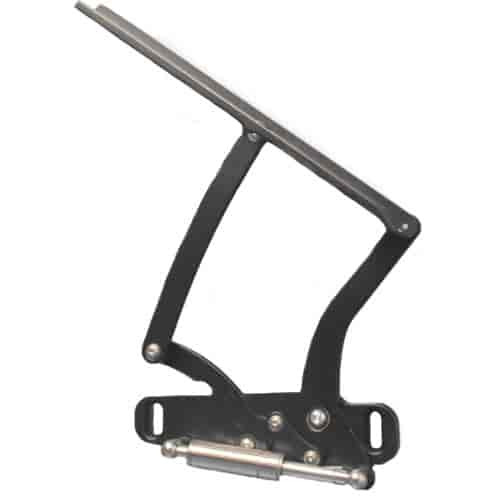 Eddie Motorsports MS149-59BK Billet Hood Hinges 1968-1972 Pontiac GTO Gloss Blac