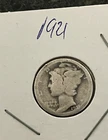 Mercury Dime 1921