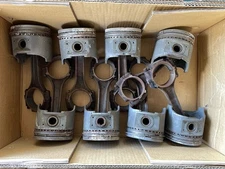 Set 383 Mopar Pistons & Connecting Rods Chrysler Dodge Plymouth 300 Charger