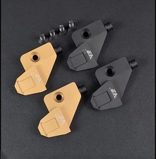 2PCS CNC Machined NVG J Arm Mount Dovetail Shoes for AN/PVS-14 Binocular Bridge