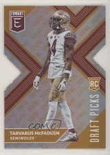 2018 Elite Draft Picks Status Orange Die-Cut Variation Tarvarus McFadden 9hx