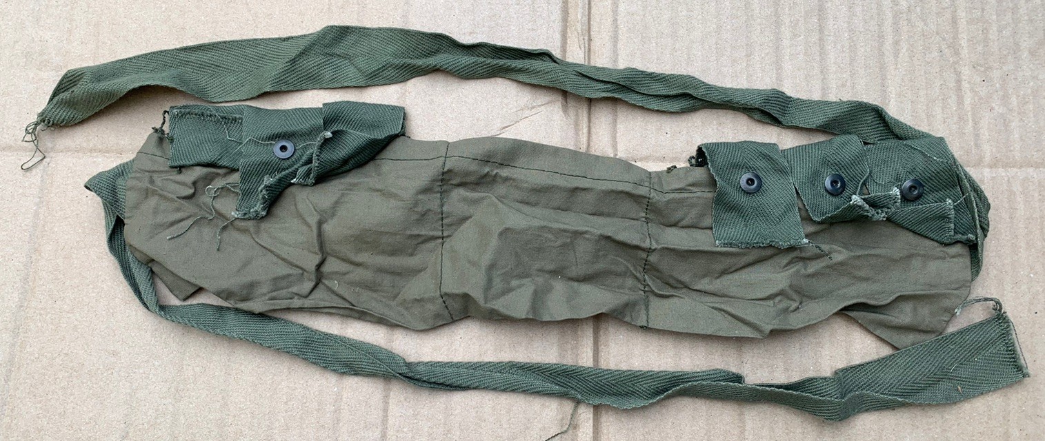 Vietnam Era US Military 40mm Cloth Ammo Bandolier