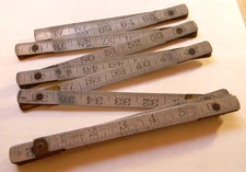 Lufkin 1206 Aluminum Folding 6' Rule w/ Brass Joints