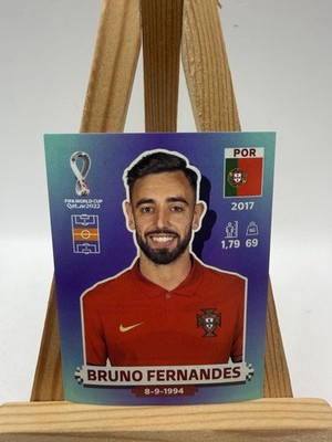 Panini FIFA World Cup Qatar 2022 Bruno Fernandes Sticker #POR 12 Portugal