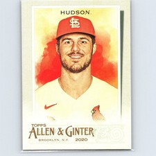 2020 Topps Allen & Ginter's - Dakota Hudson #232 - St. Louis Cardinals