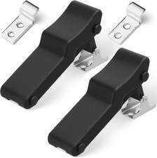 2 Pcs Flexible Rubber Draw Latch, Front Storage Rack Rubber Latch for Cooler, Bo