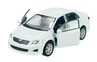 Welly 2009 Toyota Corolla Weiss 1:34 DIE Cast Metal Model NEW IN BOX 43608