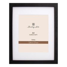 Boarding A4 Picture Frame with Shatter-Resistant Glass,Display 6x8 Photo with...