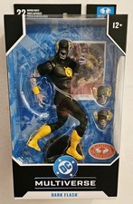 MCFARLANE DC MULTIVERSE DARK FLASH  DARK MULTIVERSE  PLATINUM EDITION 7  FIGURE