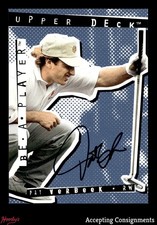 1994-95 Be A Player Autographs #71 Pat Verbeek ON CARD AUTO