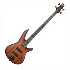 Ibanez SR500A 4-String Bass Mahogany Brown Burst Low Gloss Bartolini