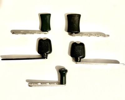 5 - Zebco Fishing Reel Handles - 77, 202, & Similar Single Knob Types - Used