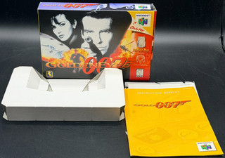 Goldeneye 007 Nintendo 64 N64 Box & Manual Inserts Authentic Rareware
