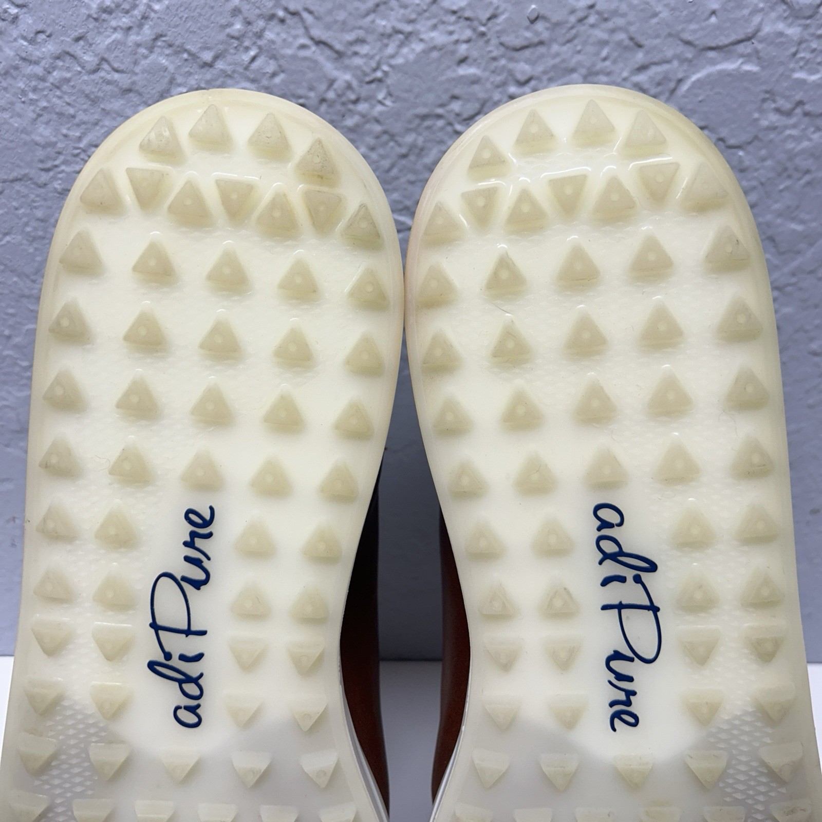 Adidas ADIPURE SP Spikeless Brown Leather Men's Size 13 Golf Shoes EF8395 thumbnail 15