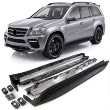 Alu Trittbretter Black Edition OE Lookmit ABE für Mercedes GL X164 2006-2012 Alu Trittbretter Black Edition OE Lookmit ABE für Mercedes GL X164 2006-2012