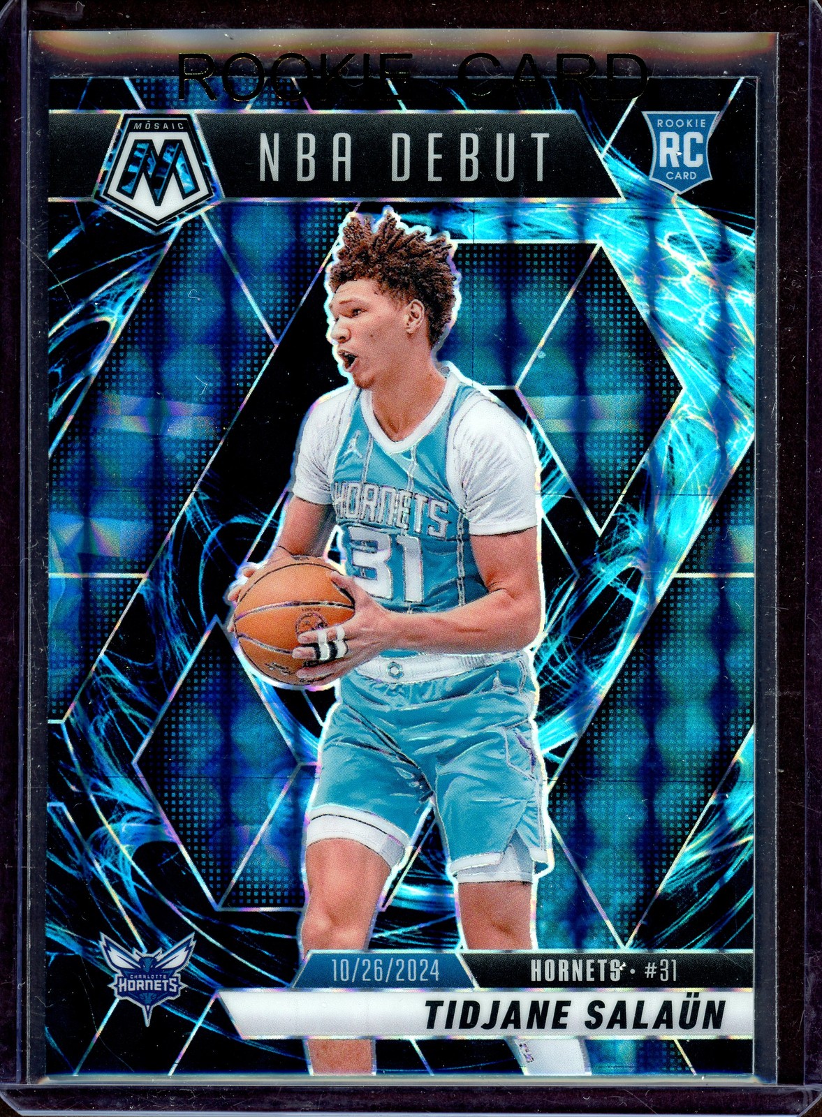 Tidjane Salaun 2024 Mosaic #268 NBA Debut - Genesis /(SSP) Price 