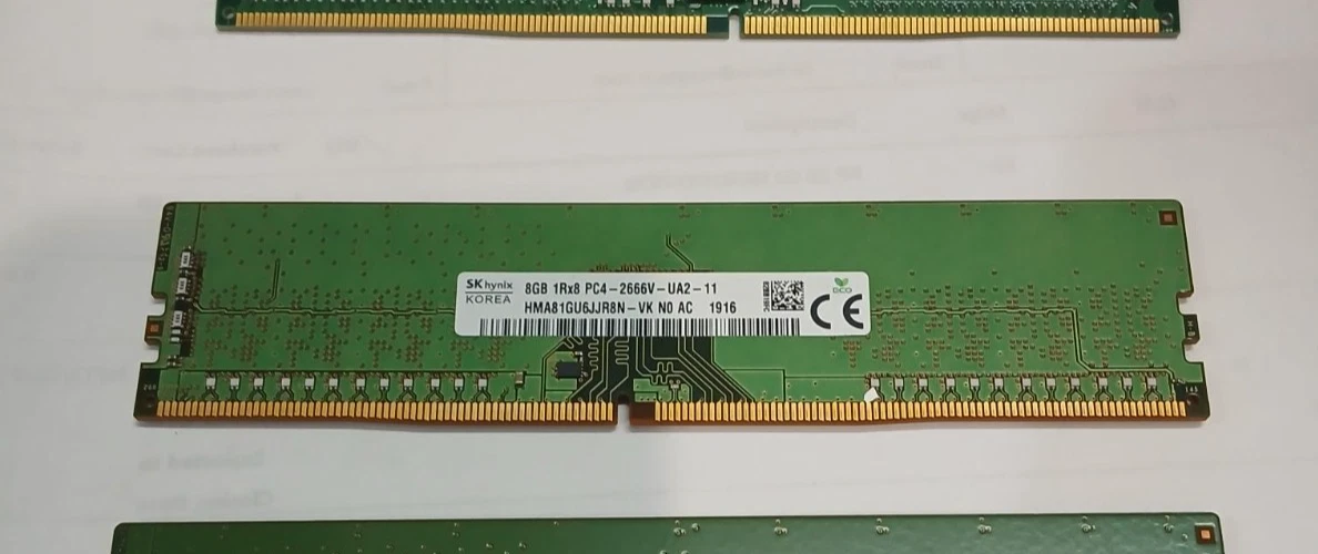 25+ SK hynix Computer PC4-21300 (DDR4-2666) Bus Speed Memory (RAM