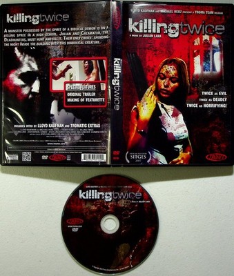 Killing Twice DVD 2007 Julian Lara Troma Team Sitges Official Selection
