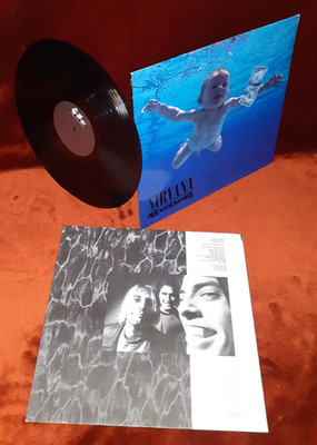 1991 MISSPRINT (INNER SLEEVE) Nirvana ''NEVERMIND'' 12'' 1991 vinyl 1991 Europa