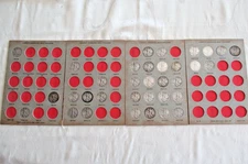 Dansco Album Liberty Walking Half Dollars incomplete set 34 coins