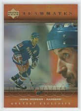 1999-00 Upper Deck Gretzky Exclusives Gold 68/99 Wayne Gretzky  New York Rangers