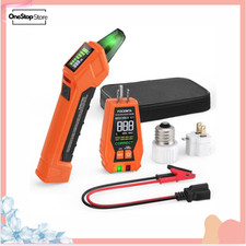 Circuit Breaker Finder Kit GFCI Tester 90-135V AC with Adapters Carry Case