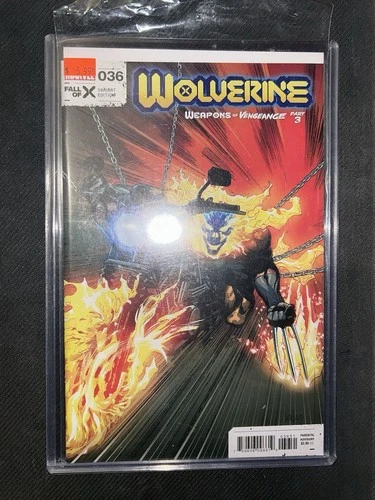 WOLVERINE #36 (2023) NM YU VARIANT 1ST APP HELLVERINE