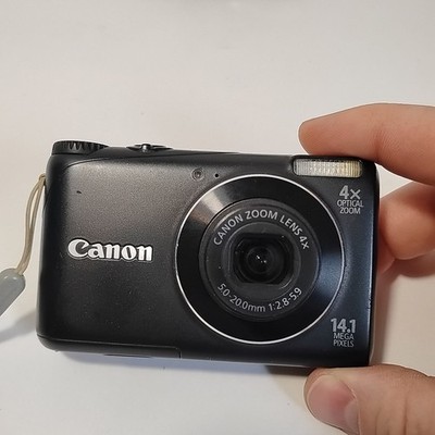 Canon PowerShot A2200 HD PC1585 Digital Camera 14.1MP for Parts