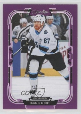 2025-26 O-Pee-Chee Purple Border 32/49 Lawson Crouse #45 0o5t