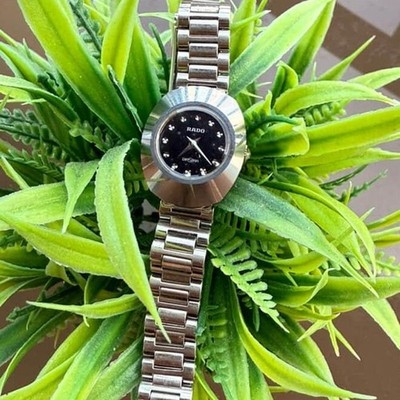 RADO WOMEN'S DIASTAR 963.0558.3 DIAMOND FACE 22MM WATCH NEW